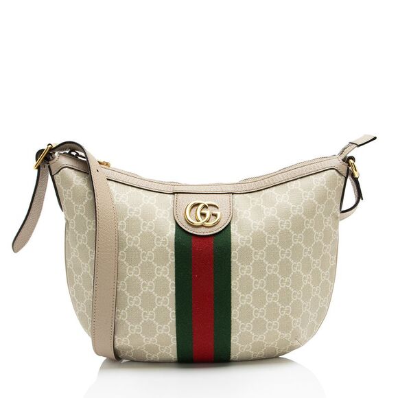 Gucci GG Supreme Ophidia Medium Shoulder Bag - Picture 1 of 15